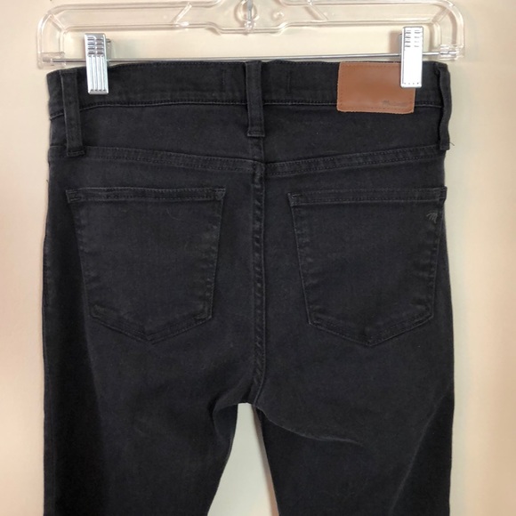 Madewell Women’s Black Jean 9” High Rise Skinny - Picture 3 of 4